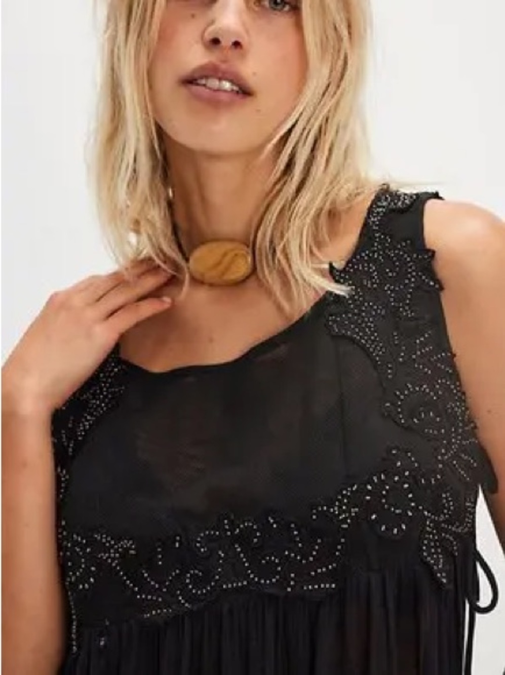 NWOT Free People Pacha Maxi Top - Picture 4 of 11